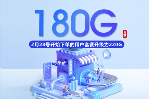 广东联通专享卡【28元180G】套餐简介