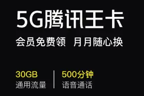 腾讯王卡5G版-129元档套餐介绍